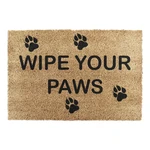 Wycieraczka z włókna kokosowego 40x60 cm Wipe Your Paws – Artsy Doormats