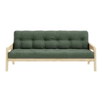 Wielofunkcyjna sofa Karup Design Grab Natural Clear/Olive Green