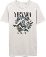 Nirvana Tričko Heart Shape Box White L