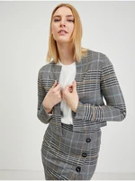 Grey ladies checkered jacket ORSAY - Ladies