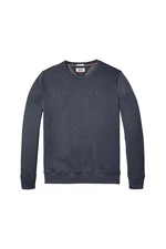 Tommy Jeans Mikina - TJM FLEECE SWEATSHIRT modrá