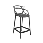 Scaun de bar Masters, î. 65 cm, mai multe culori - Kartell Culoare: negru