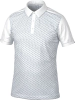 Galvin Green Mio Mens Polo Shirt Grey/White L Polo košeľa