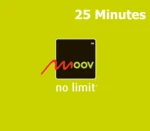 Moov 25 Minutes Talktime Mobile Top-up CI