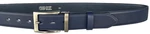 Penny Belts Pánsky kožený spoločenský opasok 35-020-2-56 blue 120 cm