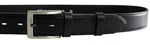 Penny Belts Pánsky kožený spoločenský opasok 35-020-4-60 black 115 cm