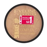 Eveline Make-Up Art Anti-Shine Complex Pressed Powder puder z ujednolicającą i rozjaśniającą skórę formułą 33 Golden Sand 14 g
