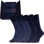 Pánske ponožky Tommy Hilfiger Tommy_Hilfiger_5Pack_Socks_701220144_001_Navy_Blue