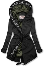 Parkajacke FASHION Schwarz/Khaki