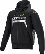 Alpinestars Chrome Ignition Hoodie Black/Yellow Fluorescent S Chaqueta textil