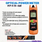 New Mini OPM MTP-11 with VFL Fiber Optical Power Meter Support FC/SC/ST Medidor de Potencia Interface