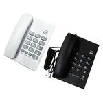 Corded Phone with Big Button Desk Landline Phone for Elderly Hands Free Corded Dropship