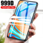 Full Cover Protective Film For Xiaomi Redmi Note 10 7 5 8 Pro 8T 9 Pro Max Hydrogel Film Screen Protector on Redmi 9 8 7A