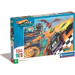 Clementoni - Puzzle 104 Hot Wheels