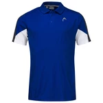 Pánské tričko Head  Club 22 Tech Polo Shirt Men Royal  XL