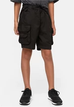 Boys' Double Pocket Cargo Shorts Black