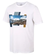 Husky  Tee Skyline M white, XXL Pánske bavlnené tričko