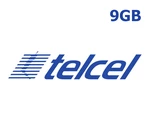 Telcel 9GB Data Mobile Top-up MX