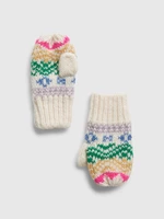 Colorful children's knitted gloves GAP