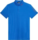 J.Lindeberg Tour Tech Reg Fit Mens Polo Nautical Blue Melange L Koszulka Polo