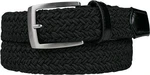 Alberto Basic Braided Mens Black 110 cm Golf pasek