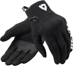 Rev'it! Gloves Access Black/White 2XL Mănuși de motocicletă