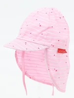 Yoclub Kids's Girls' Summer Hat With Neck Protection CLE-0119G-A100