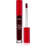 ETUDE Dear Darling Water Gel Tint farba na pery s gélovou textúrou odtieň #07 PK002 (Plum Red) 5 g