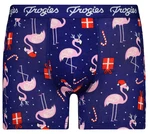 Men's boxers Flamingo Frogies Christmas