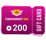 CSMARKET.GG 200 Gems Gift Card
