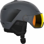 Salomon Pioneer LT Visor Eben L (59-62 cm) Lyžařská helma