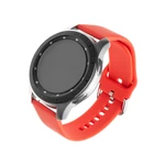 Silikonový řemínek FIXED Silicone Strap s šířkou 20mm pro smartwatch, červená