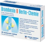 BROMHEXIN 8 BERLIN-CHEMIE 8 mg 25 tabliet