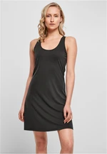 Women's modal short racing dress black