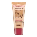 Dermacol Toning Cream 2in1 tónujúce a hydratačné emulzie pre zjednotenie farebného tónu pleti Desert 30 ml