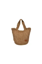 Big Star Knitted Handbag Brown