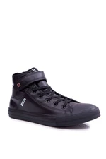 Men's high insulated sneakers Big Star - black