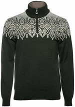 Dale of Norway Winterland Mens Merino Wool Sweater Dark Green/Off White/Mountainstone L Pull