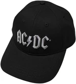 AC/DC Şapcă Silver Logo Black