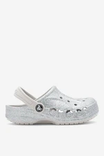 Pantofle Crocs BAYA GLITTER CLOG K 207015-040 Syntetický materiál