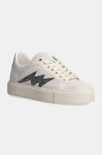 Semišové sneakers boty ZADIG&VOLTAIRE La Flash béžová barva, SWSN00488