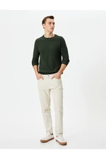 Koton Men's Khaki Sweater