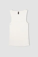 DEFACTO Slim Fit Round Neck Ribbed Camisole Undershirt