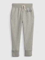 GAP Grey boys' sweatpants french terry logo