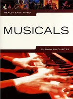 Music Sales Really Easy Piano: Musicals - 20 Show Favourites Notas