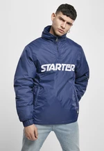 Starter Logo Half Zip Jacket Blue Night