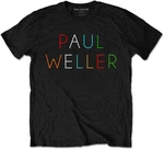 Paul Weller T-shirt Multicolour Logo Unisex Black L