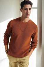 18369 Dewberry Knitwear Mens Sweater-CINNAMON