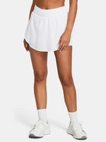 Biela dámska športová sukňa Under Armour Flex Woven Skort