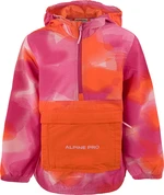 Children's water-repellent jacket ALPINE PRO GOZERO carmine rose